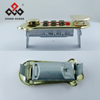Fournisseur direct d'usine, cadenas pour ordinateur portable en alliage de zinc personnalisé en forme de patte de chat, mot de passe à trois chiffres pour agenda, mallette et accessoires de sac