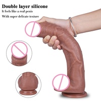 11,41 inch Realistische Dildo Weiche Silikon Riesige Penis Mit Saugnapf Sex Spielzeug für Frau Anal Masturbation Vibrator