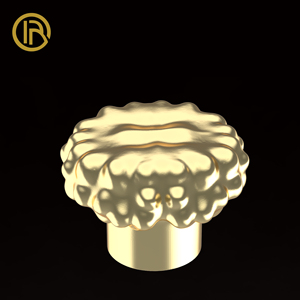 Nắp nước hoa Zamac sang trọng với kết cấu vàng tùy chỉnh hàng đầu cho các thương hiệu nước hoa - Product Image 3