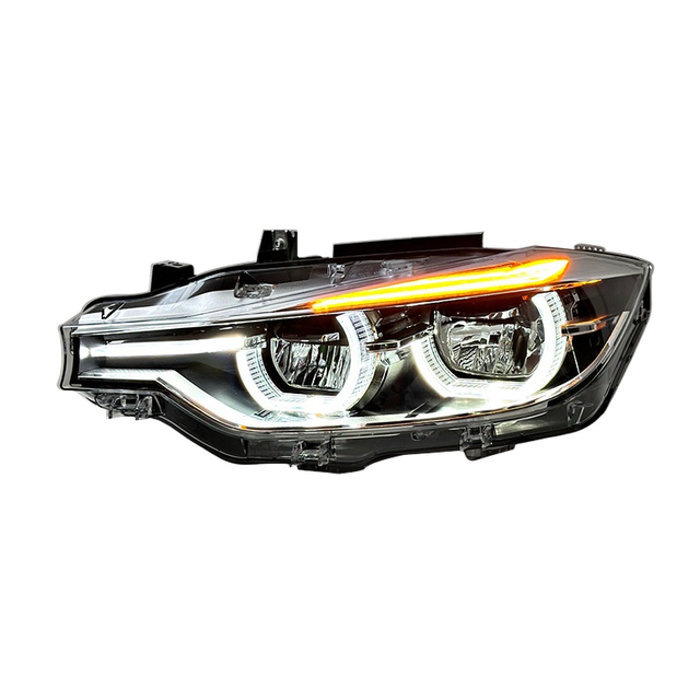 Upgraded LCI Style Full LED Headlight Assembly for BMW 3 Series F30 F35 2013-2018 Projector Lens DRL Sequential Turn Signal