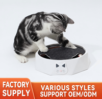 Jouet interactif tournant pour chat, logo personnalisé, OEM, jouets de mouvement pour animaux de compagnie, divertissement autonome, soulagement de l'ennui, jeu pour chats d'intérieur