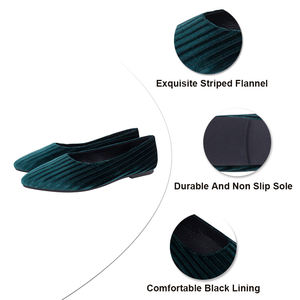 Zapatos Mary <span class=keywords><strong>Jane</strong></span> Planos de Terciopelo para Niñas, Color Verde, Zapatos Mary <span class=keywords><strong>Jane</strong></span> para Mujer, Zapatos a Juego para la Familia - Product Image 5