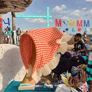 Bandanas et bandeaux pour femmes <span class=keywords><strong>en</strong></span> plastique couleur unie, à volants, style foulard triangulaire – Nouveauté tendance à prix abordable - Product Image 3