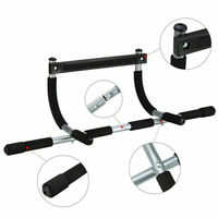 Tige de traction de porte barre horizontale porte cadre pull-ups redressements assis pousser mur maison équipement de gymnastique multifonction exercice fitness équipement