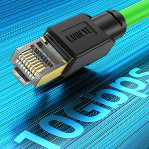 สายเคเบิลอีเธอร์เน็ตอุตสาหกรรม Cat6 แบบยืดหยุ่นสูง สำหรับรางลากสายไฟ รองรับ Profinet ป้องกันสัญญาณรบกวน สำหรับเซอร์โวมอเตอร์ หุ่นยนต์ 10 กิกะบิต - Product Image 3