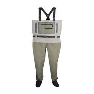 Vêtements de pêche respirants avec bas, vente en gros d'usine - Product Image 1