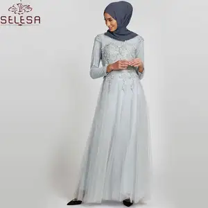ส่วนใหญ่ฤดูร้อนที่สวยงามชุดยาวสำหรับหญิงหลวมผู้หญิงมุสลิมดูไบ Abaya ออกแบบใหม่