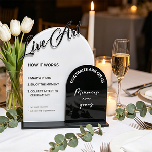 Custom Eco-Friendly PMMA Acrylic <strong>Table</strong> <strong>Top</strong> Business Sign Engraved Welcome Name Sign for Bar Menu Office Acrylic Menu <strong>Board</strong> - Product Image 4