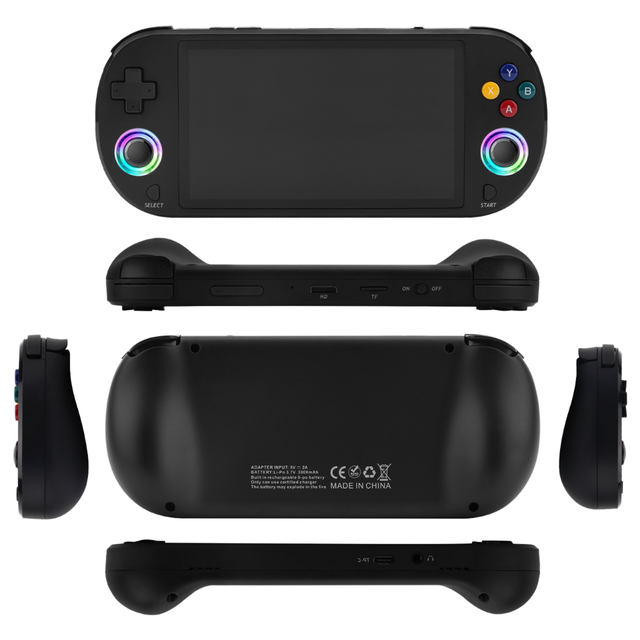 M22 Pro 5.0 Inch IPS Screen Retro Hand Held Game Players Long Battery Linux System Handheld Home Video Game Console for TV PC