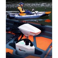 Nouveau Kit d'Hélice Marine Durable avec Moteur Électrique Hors-Bord GPS 24V pour Bateau, Moteur de Trolling pour Eau Salée Noir 34-125lbs Modèle en Promotion