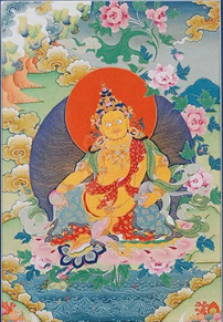 Thangka pigmento minerale cuore dipinti decorativi tela Base Zhan Bala ritratto per la casa portico decorazione della parete - Product Image 3