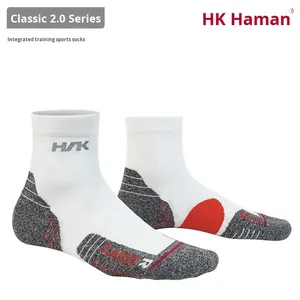 Hak Unisex Nhanh Chóng Khô Chạy Vớ Cổ Điển Đào Tạo Vớ Ngắn Cho Tập Thể Dục Cầu Lông Đi Xe Đạp Thể Thao Crew Cao Cho Mùa Thu - Product Image 3