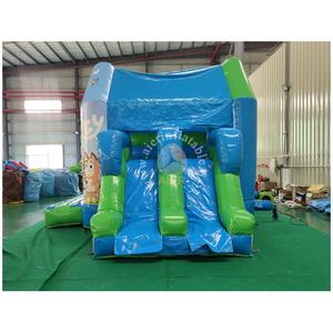 Château gonflable et <span class=keywords><strong>trampoline</strong></span> commercial pour enfants en PVC, ignifuge et étanche, installation facile pour usage personnel - Product Image 4
