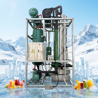 Machine à glace en tubes industrielle Haiyue de Chine, de 500 kg à 20 tonnes, machine à glace en tubes commerciale
