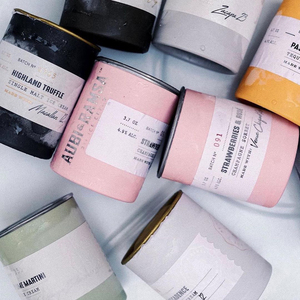 Eco-friendly Food Grade Round Kraft <strong>Paper</strong> <strong>Container</strong> for Powder Tea Ice Cream Secure Metal Lid for Chocolate Cake Cookie Storage - Product Image 3