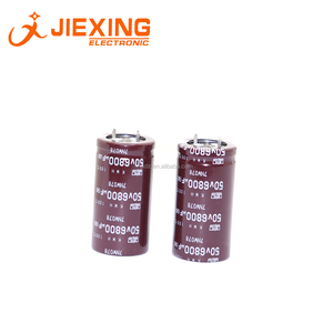 Condensador Electrolítico de 50V6800UF 25*50mm, 6800uF/50V, Serie KMH, Original <span class=keywords><strong>Nippon</strong></span>, 105 Grados - Product Image 3