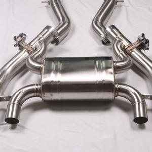 3" S58 M3 G80 M4 G82 Rear Exit Valved Axle Back Exhaust System Valvetronic Muffler Remote Control Stainless Steel 304 5-Year - Product Image 6