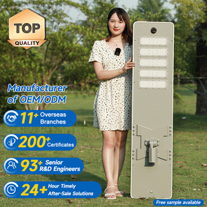 सौर स्ट्रीट लाइट 50w 100w 150w 200w 250w 300w w. w. - Product Image 1