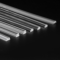 Fournisseur d'usine : Diffuseurs de lumière LED prismatiques en PC et PMMA, couvercles d'extrusion en PC pour lampes d'éclairage – Large gamme disponible