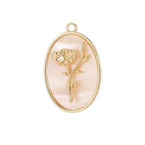 Ciondoli a Forma di Conchiglia Personalizzabili Pronti per la Spedizione, Piccoli e Graziosi Charm a <span class=keywords><strong>Cuore</strong></span> Placcati Oro 18k con Effetto Flash per Creazione di Gioielli - Product Image 5