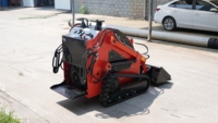 Tondeuse à gazon à chenilles en caoutchouc monocylindre à essence industrielle autopropulsée télécommandée robot tondeuse à gazon boîte à herbe
