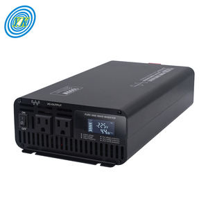 Inversor de Corriente de 600W-5000W de Corriente Continua a Corriente Alterna con Pantalla LCD y Onda Sinusoidal Pura para Electrodomésticos - Product Image 3