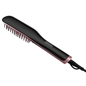 Actualización 3 en 1 alisado del <span class=keywords><strong>cabello</strong></span> PTC iónica rápido hombres plancha <span class=keywords><strong>de</strong></span> pelo <span class=keywords><strong>cepillo</strong></span> - Product Image 4
