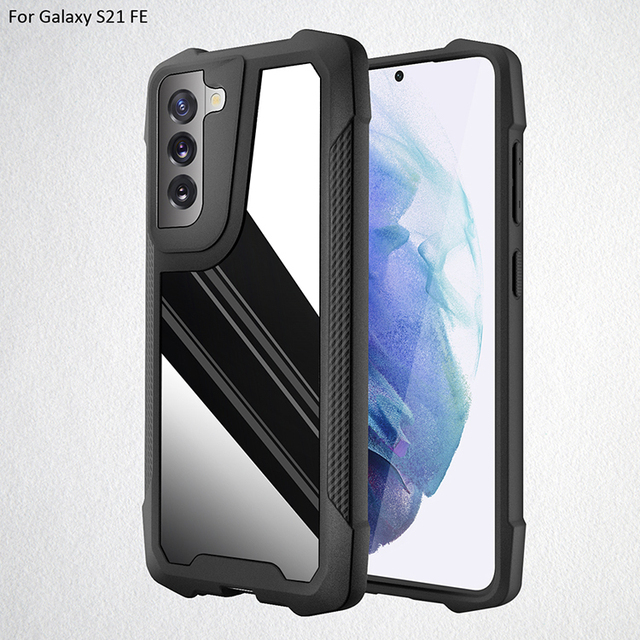 New Trend Shockproof Matte Frost Armor Metal Phone Case for Samsung Galaxy S21