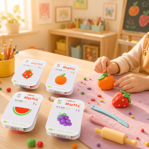 Kit de Pâte à <span class=keywords><strong>Modeler</strong></span> en Gros Sans Salissure, Lavable et Facile à Nettoyer, Séchage à l'Air, Idéal pour Fêtes d'Anniversaire et Projets Créatifs - Product Image 3