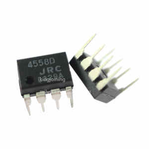 ชิปไอซีวงจรรวมส่วนประกอบอิเล็กทรอนิกส์ JRC4558D NJM4558D DIP8 <span class=keywords><strong>4558D</strong></span> - Product Image 3