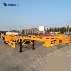 Nhà Máy Giá 20 feet 40 feet <span class=keywords><strong>container</strong></span> <span class=keywords><strong>Trailer</strong></span> 2 trục 3 trục 40 50 tấn xe tải <span class=keywords><strong>Trailer</strong></span> Skeleton <span class=keywords><strong>Trailer</strong></span> khác để bán - Product Image 3