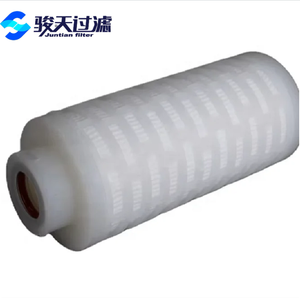 高性能56mm外径0.1 Um PPジュニアプリーツフィルター有機溶剤ろ過熱接着剤なし - Product Image 1