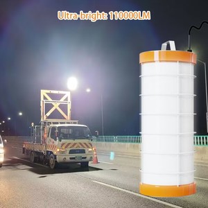 ไฟทำงาน LED แบบพกพา 800W กันน้ำ IP65 สำหรับงานก่อสร้าง กำลังสูง ชาร์จไฟได้ - Product Image 5