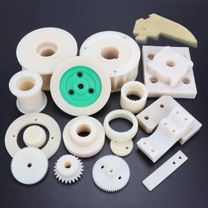 แผ่นพลาสติกบุชก้าน PA66ด้วยระบบ CNC วัสดุ ABS ไนลอน PA POM PE PE MC Peek PP - Product Image 3