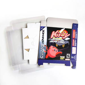 Carton épais de qualité supérieure Kibyed Nightmare in Dream Land Boîte de remplacement avec option de plateau intérieur pour Gameboy Advance GBA - Product Image 2