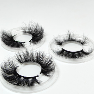 Pestañas de Visón 100% Naturales, Libres de Crueldad Animal, en Tira Completa, Caja Personalizada, Pestañas Postizas Hechas a Mano, de Lujo, 25mm, Venta al Por Mayor - Product Image 2