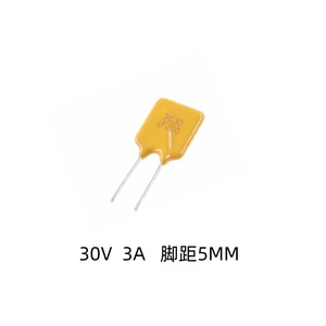 ฟิวส์แบบรีเซ็ตได้ Pptc 5A 30V ระยะห่างระหว่างขั้ว 10 มม. แบบเจาะรู ป้องกันการฟื้นตัวด้วยตัวเอง - Product Image 5