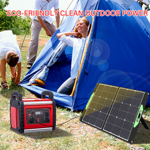 Générateur solaire portable grande capacité, station d'alimentation d'urgence, stockage d'énergie, MPPT, onde sinusoïdale pure, sortie 400W, 288Wh AU - Product Image 2