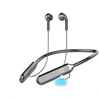 Casque tour de cou à réduction de bruit sportif, modèle exclusif, étanche en alliage d'aluminium, avec moins de 3 heures d'autonomie de la batterie