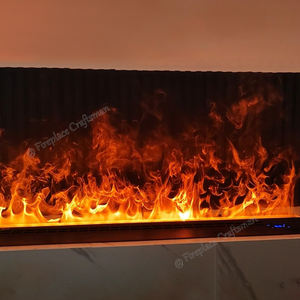 WIFF Control Cheminée à flamme électrique décorative moderne encastrée à vapeur d'eau <span class=keywords><strong>Insert</strong></span> de cheminée électrique à vapeur d'eau à Led d'intérieur - Product Image 1