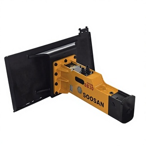 For SB30 New Box Type Skid Steer Hydraulic Breaker HB20G Model Durable Chisel 2.5-4.5 Ton Excavators 1 Year Warranty Shandong - Product Image 1