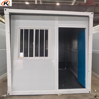 Conteneurs de bureau et logements modulaires pliables de luxe préfabriqués de 20 pieds de haute qualité en provenance de Chine