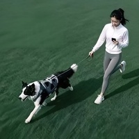 Harnais intelligent pour la santé des animaux de compagnie, traceur GPS pour chien avec moniteur de fréquence cardiaque et de température cutanée, étanche IP67, harnais intelligent pour la santé des chiens