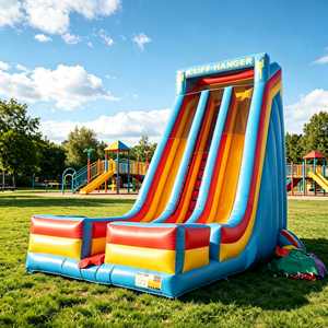 <span class=keywords><strong>Parc</strong></span> gonflable commercial, château gonflable pour enfants, toboggan, structure de jeux gonflable extérieure sur mesure, équipement d'amusement - Product Image 5