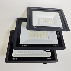 <span class=keywords><strong>Pas</strong></span> <span class=keywords><strong>cher</strong></span> Blanc Noir Corps IP66 Étanche Projecteur Extérieur Jardin Cour 220v étanche projecteur éclairage extérieur - Product Image 2