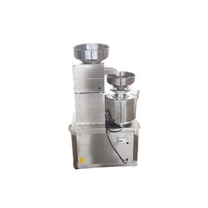Broyeur électrique industriel de grains de café et usine de traitement du lait végétal pour la fabrication de beurre de cacahuète, de lait de noix de tigre et de lait d'amande - Product Image 6