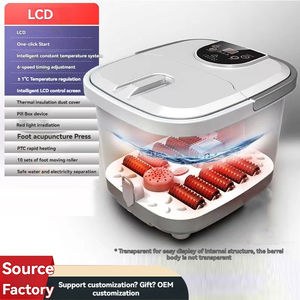 Usine à usage domestique Vente en gros Détox Pédicure <span class=keywords><strong>Portable</strong></span> Pliable Électrique Masseur de pieds Lavabo Machine à laver <span class=keywords><strong>Spa</strong></span> Température constante - Product Image 5