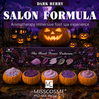 Kit de pédicure 5 étapes personnalisé à marque privée, kit de soin des pieds saisonnier pour les fêtes et Halloween, pour salons de beauté et détaillants