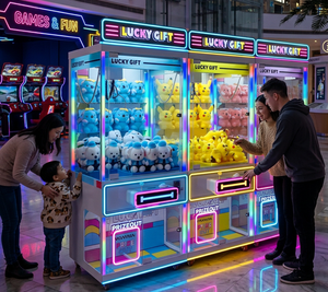 Cheap Custom-made Plush <b>Claw</b> Crane Toys for Shopping Malls and Entertainment Venues Coin Operated <b>Arcade</b> <b>Claw</b> <b>Machine</b> Dolls - Product Image 6