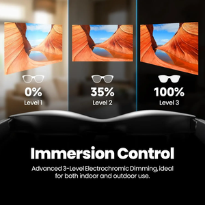 Gafas AR Inteligentes XREAL Air2 Pro, <span class=keywords><strong>Nreal</strong></span> Beam Pro HD, Cine Espacial de 130 Pulgadas, Pantalla Portátil de 1080p, Google, Teléfonos Inteligentes Polarizados - Product Image 2